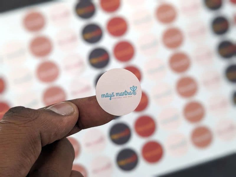 Round Sticker