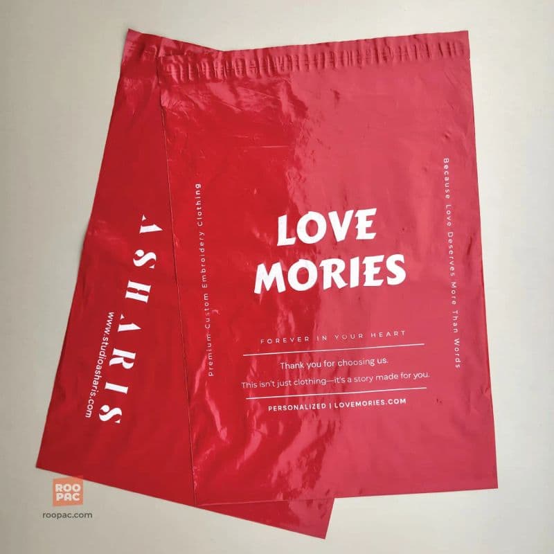 Red Poly Mailer