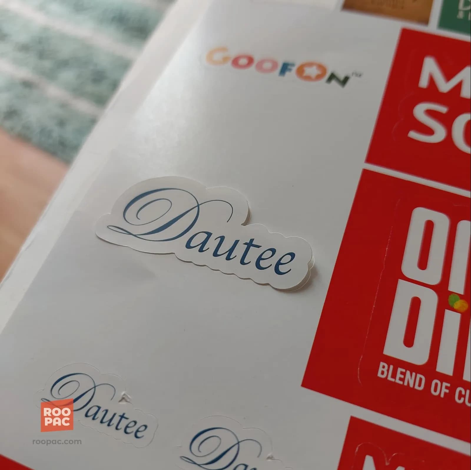 Custom Diecut Sticker